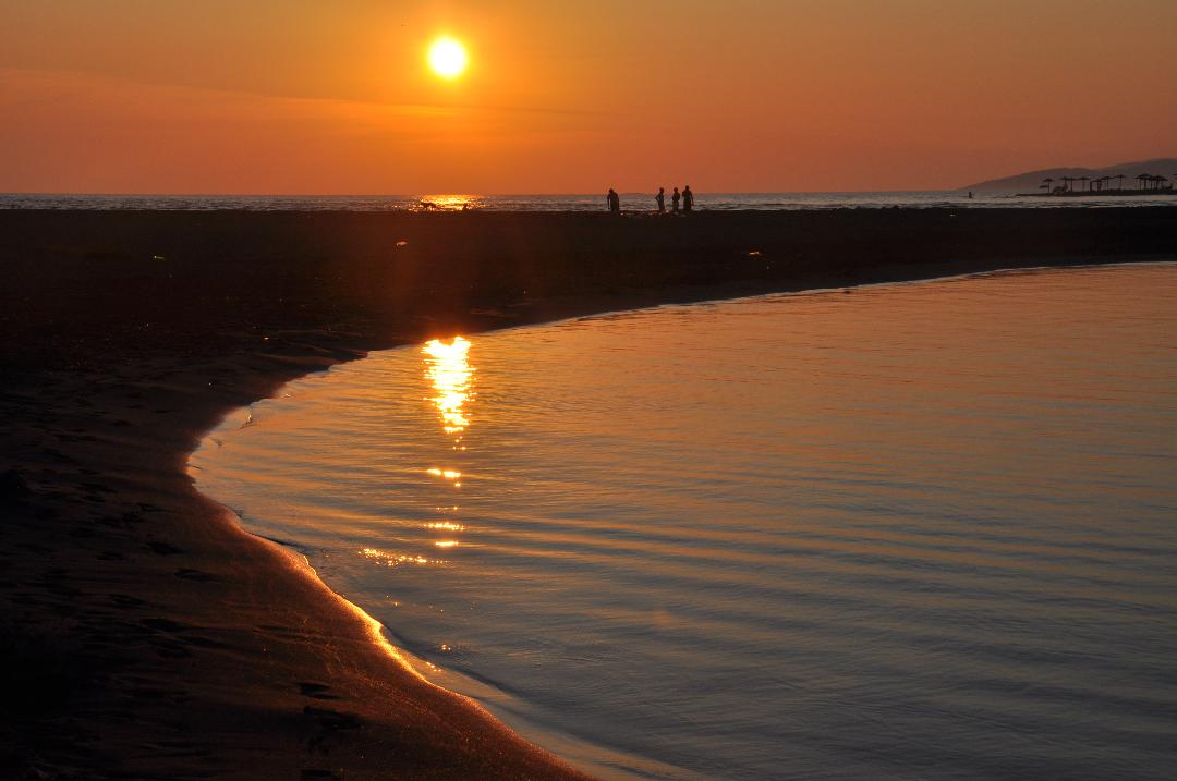 Sunset at Velika Plaža, Ada Bojana